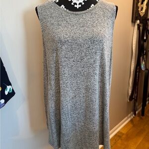 Old Navy Long, Stretchy Gray Tank Top, Size XL